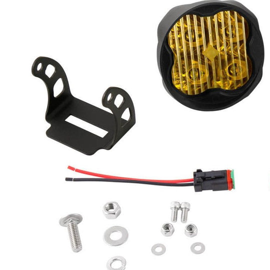 Diode Dynamics SS3 Pod Max Angled Passenger Side Fog Light Yellow