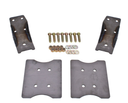 BMR 79-04 Fox Mustang Lower Torque Box Reinforcement Plates - Natural