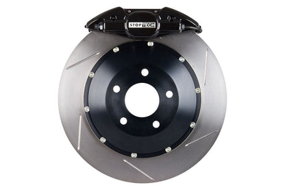 Stoptech ST-22 Big Brake Kit Rear 328mm Black Slotted Rotors - 2002-2007 Subaru WRX