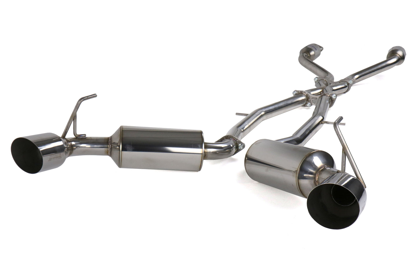 Invidia Dual N1 GT Cat Back Exhaust - Stainless Steel Tips - 2009-2016 Nissan 370Z