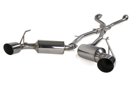 Invidia Dual N1 GT Cat Back Exhaust - Stainless Steel Tips - 2009-2016 Nissan 370Z
