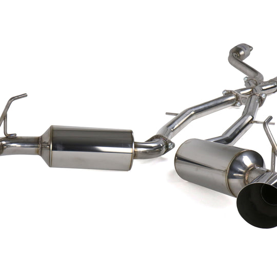 Invidia Dual N1 GT Cat Back Exhaust - Stainless Steel Tips - 2009-2016 Nissan 370Z