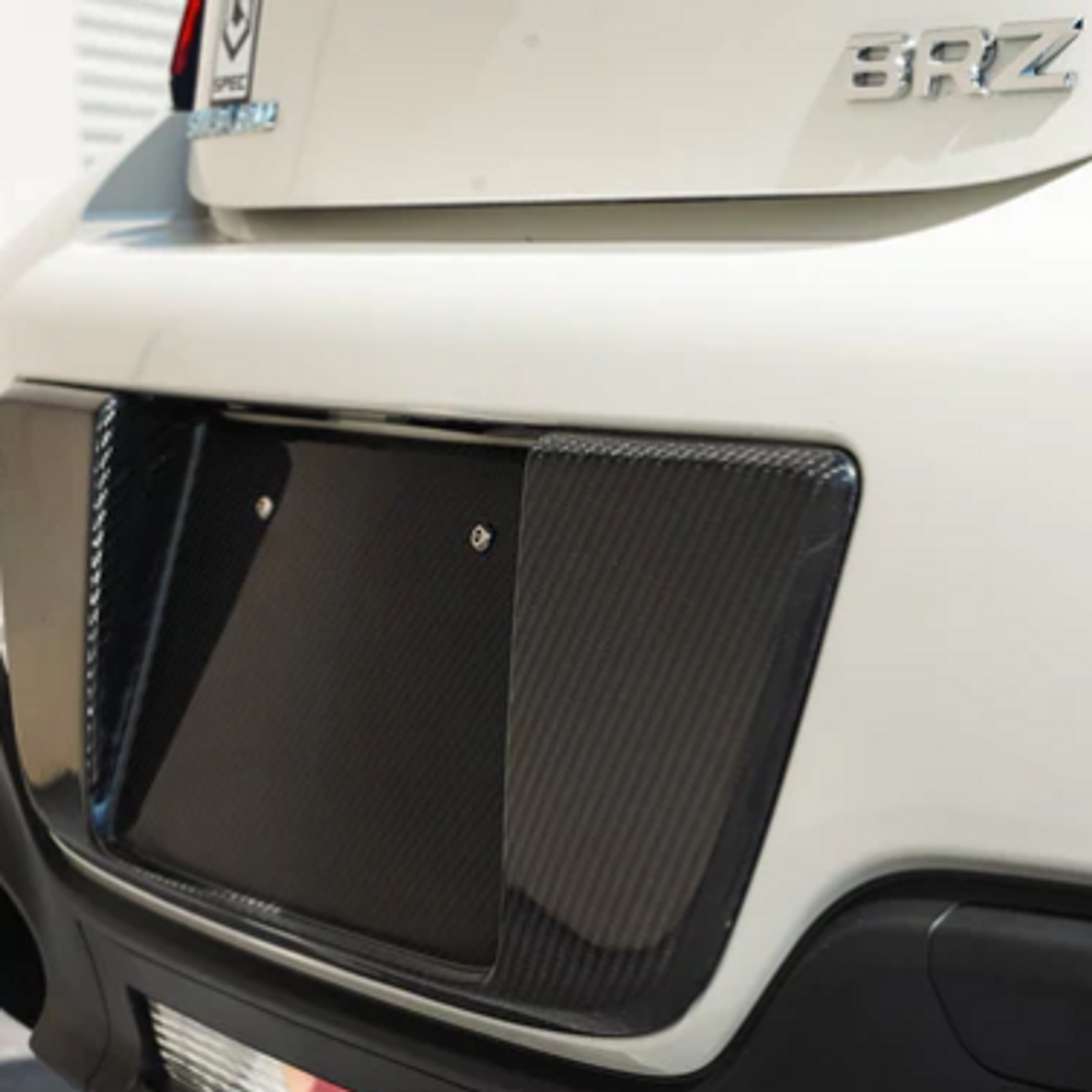 APR Carbon Fiber License Plate Frame (Toyota GR86)
