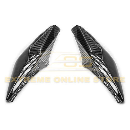 Corvette C7 DRY CARBON FIBER Rear Quarter Intake Vents