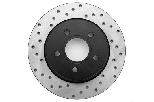 Stoptech Drilled Rear Right Rotor Single - 2013-2018 Ford Focus ST