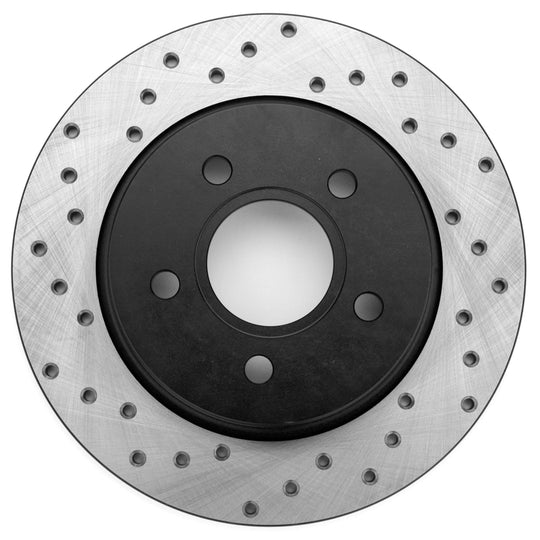 Stoptech Drilled Rear Right Rotor Single - 2013-2018 Ford Focus ST