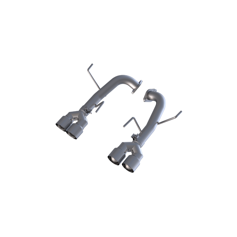 MBRP Street 2.5in Quad Tip Axle Back Exhaust - 2015-2021 Subaru WRX / STI