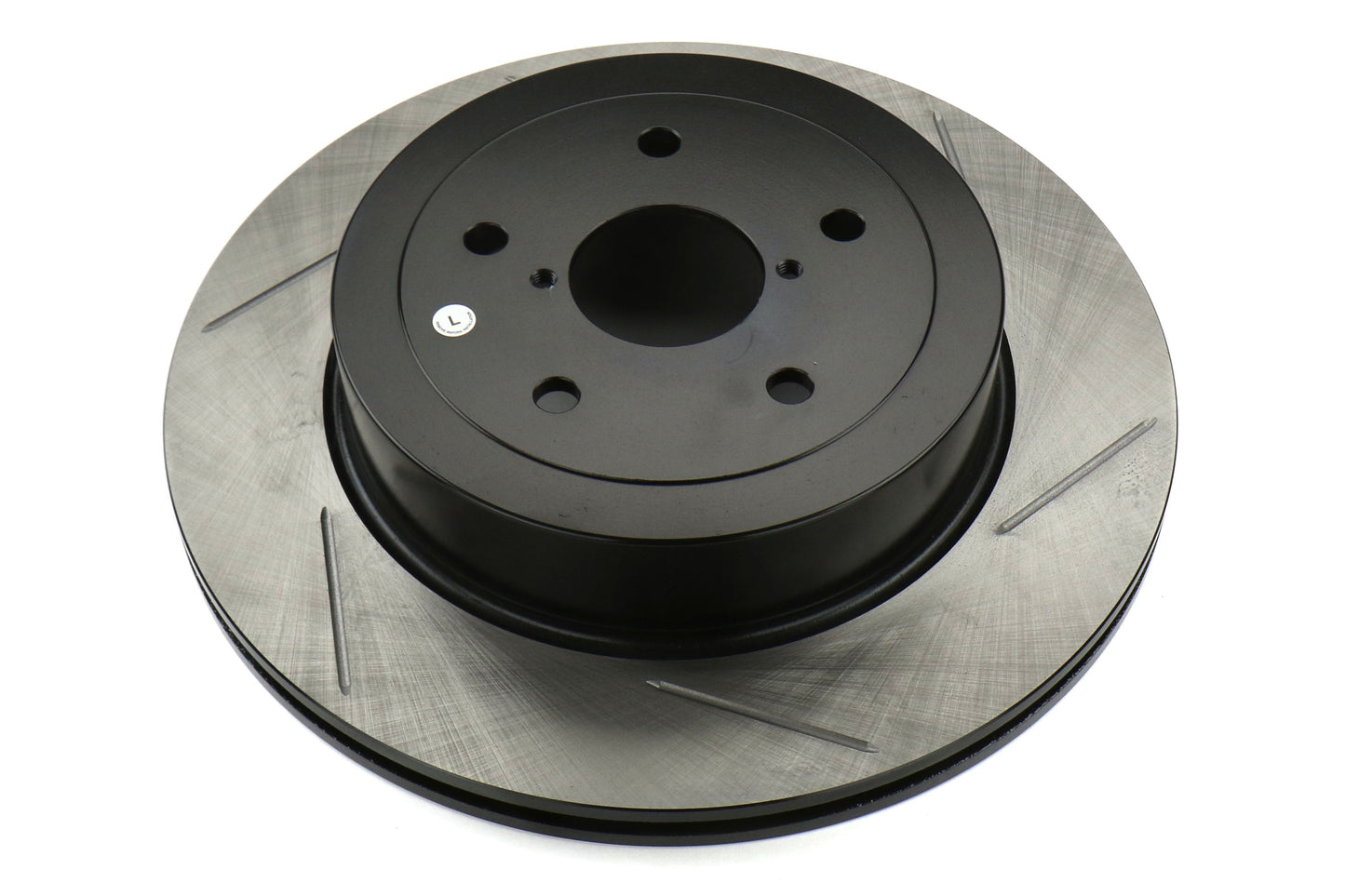 Stoptech Slotted Rear Left Rotor Single - 2005-2007 Subaru STI