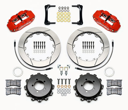 Wilwood FNSL4R 12.88in Rear Kit Red - 2013-2021 Scion FR-S / Subaru BRZ / Toyota 86