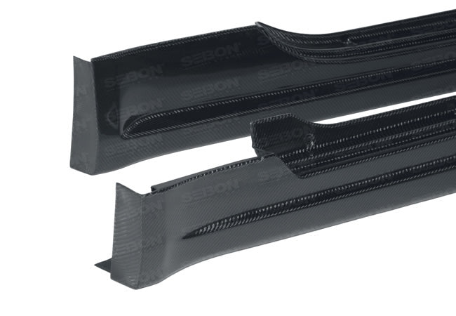 Seibon Carbon Fiber SA Style Side Skirts - 2002-2008 Nissan 350Z