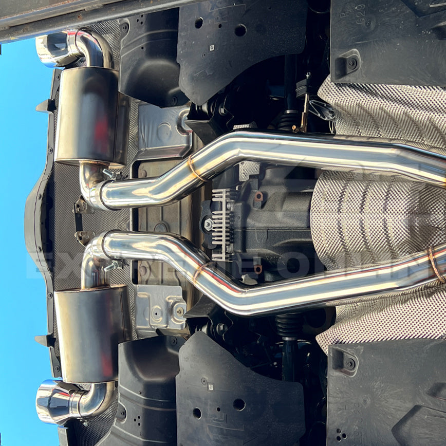 2020-Up Toyota Supra A90 A91 Dual Cat Back Exhaust