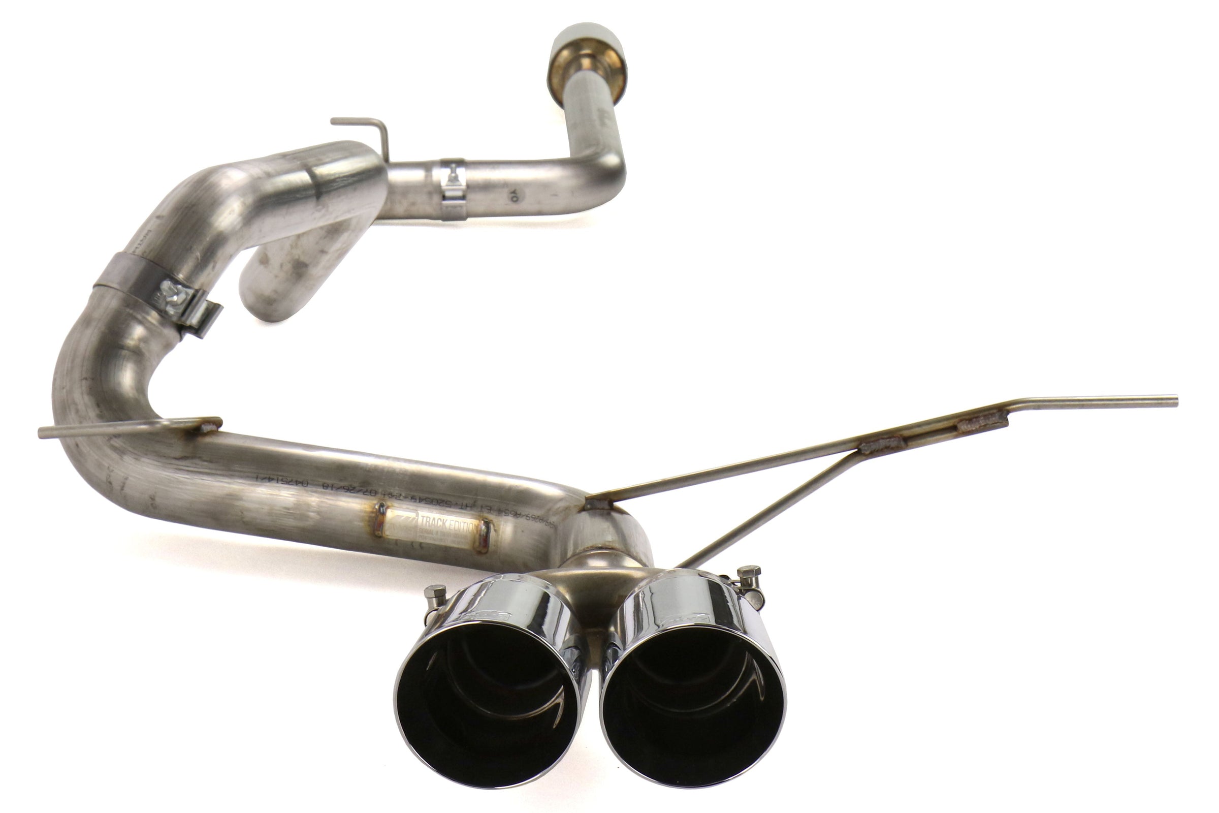 AWE Track Edition Cat-Back Exhaust (Chrome Silver Tips) - 2013-2018 Ford Focus ST