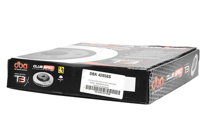 DBA 4000 Series T-Slot Slotted Front Rotor Single - 2007-2011 BMW 335i