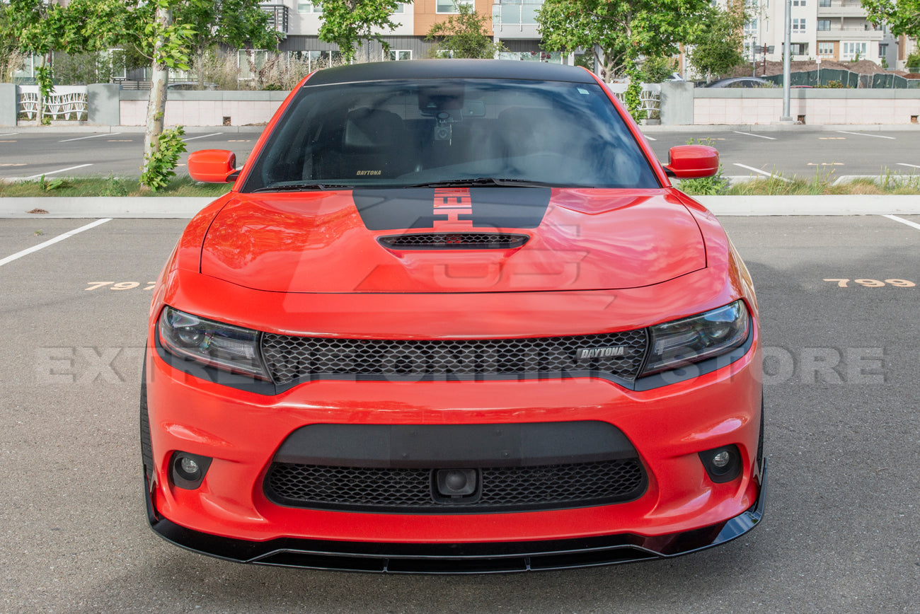 2015-Up Dodge Charger SRT Performance Front Splitter & Rocker Panel