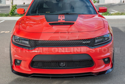 2015-Up Dodge Charger SRT Performance Front Splitter & Rocker Panel