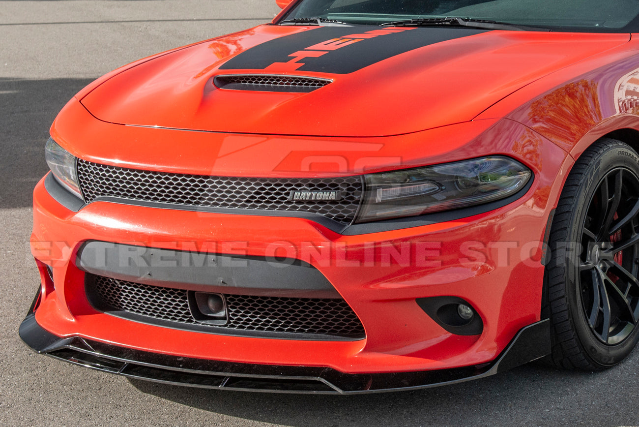 2015-Up Dodge Charger SRT Performance Front Splitter & Rocker Panel