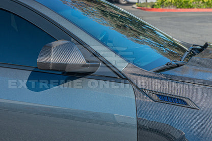 2009-15 Cadillac CTS | CTS-V DRY Carbon Fiber Mirror Covers