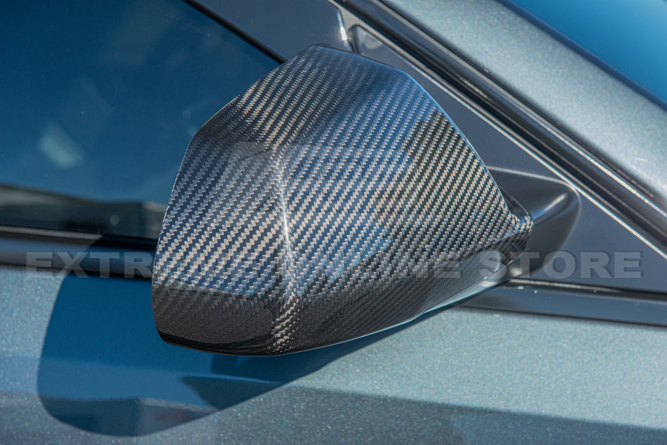 2009-15 Cadillac CTS | CTS-V DRY Carbon Fiber Mirror Covers