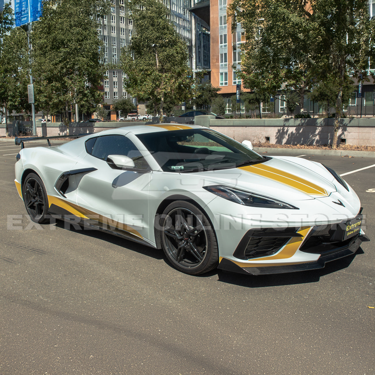 Corvette C8 Stingray Front Splitter & Side Skirts [5VM Package]