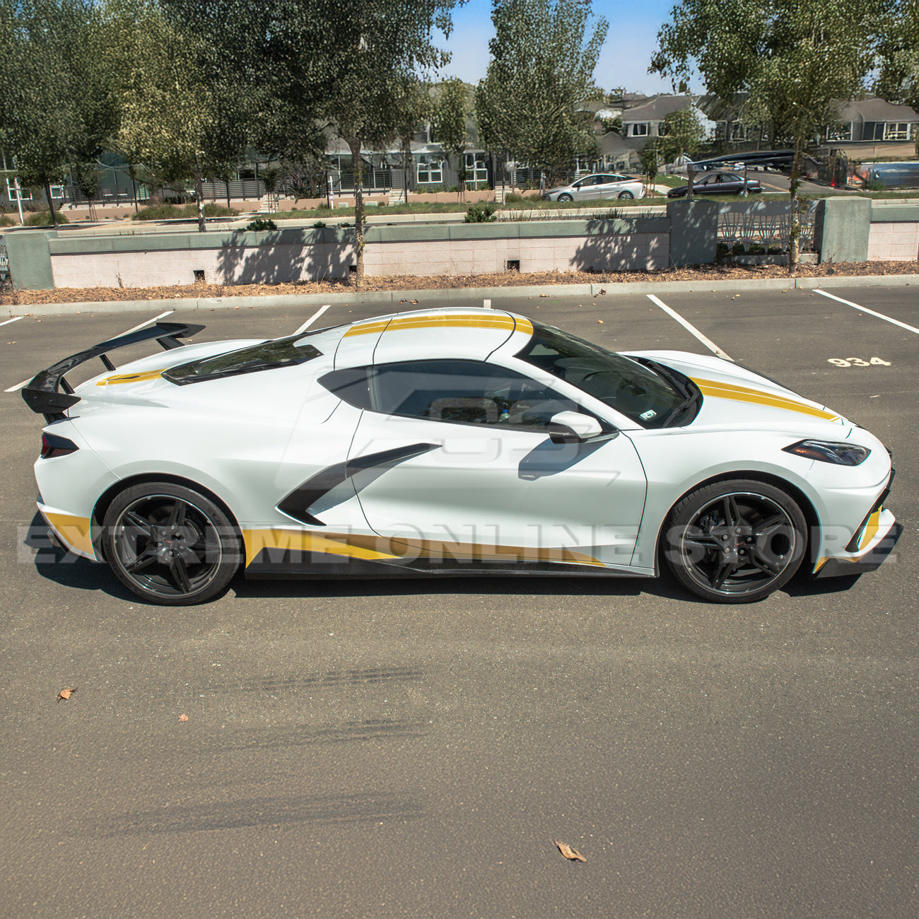 Corvette C8 Stingray Front Splitter & Side Skirts [5VM Package]