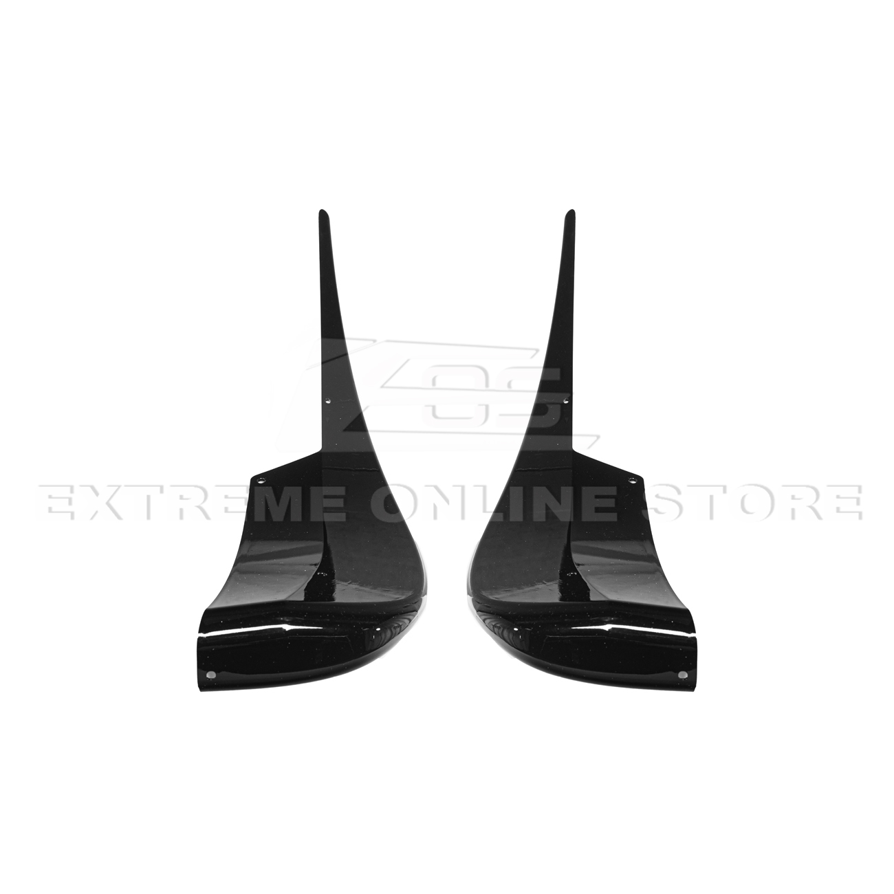 Chevrolet Corvette C6 Base Rear Splash Guards Mud Flaps