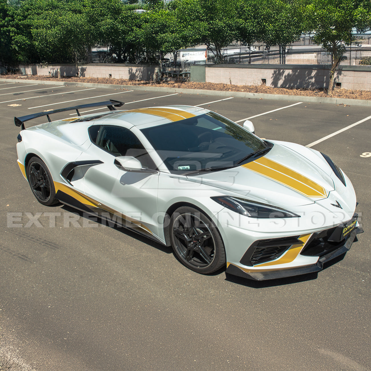 Corvette C8 Stingray Front Splitter & Side Skirts [5VM Package]
