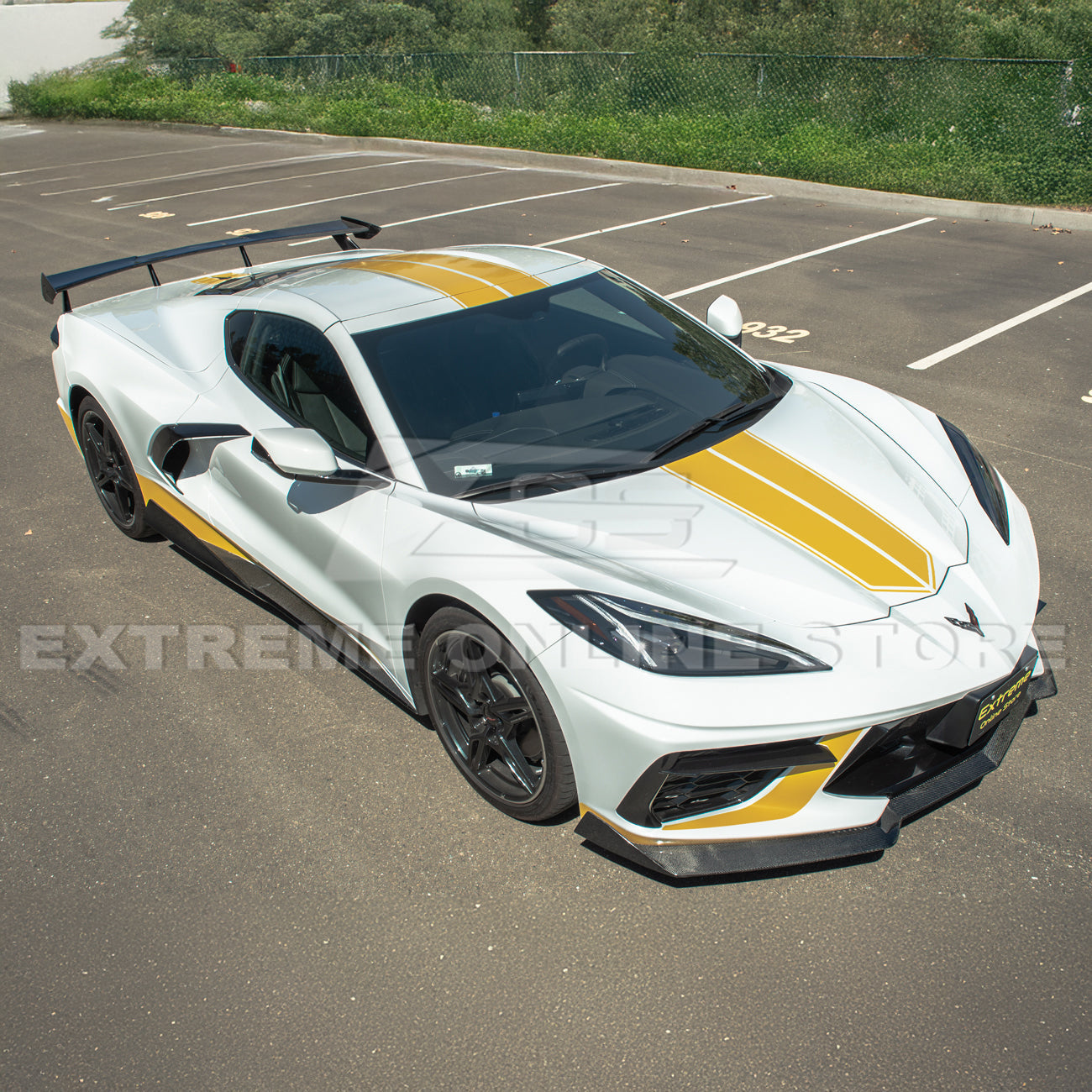 Corvette C8 Stingray Front Splitter & Side Skirts [5VM Package]