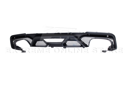 2018-22 Ford Mustang GT500 Rear Bumper Quad Tips Diffuser