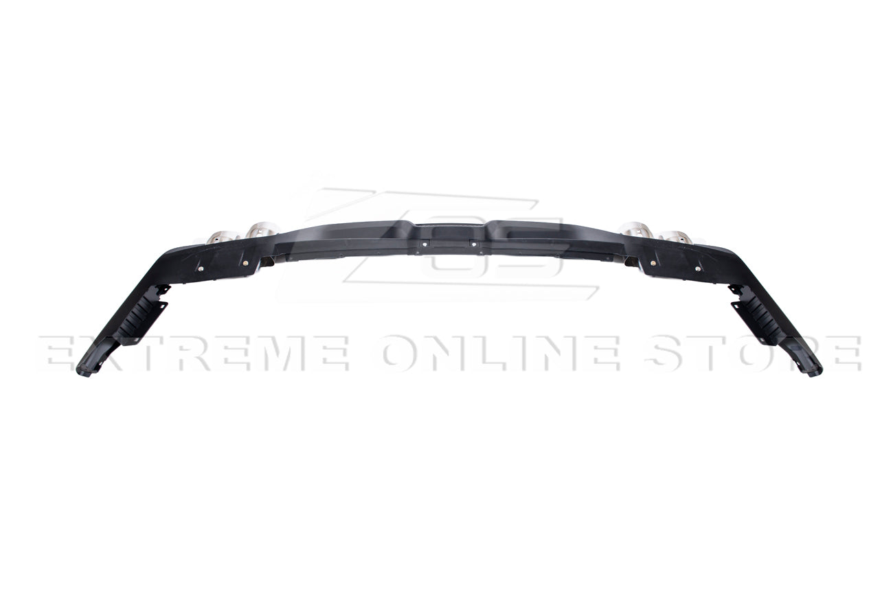 2015-17 Ford Mustang GT350 Rear Bumper Quad Tips Diffuser
