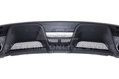 2015-17 Ford Mustang GT350 Rear Bumper Quad Tips Diffuser