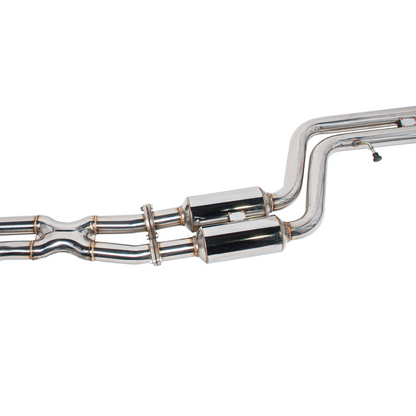 2015-2020 BMW F80 M3 F82 F83 M4 Resonated Mid Pipe Exhaust