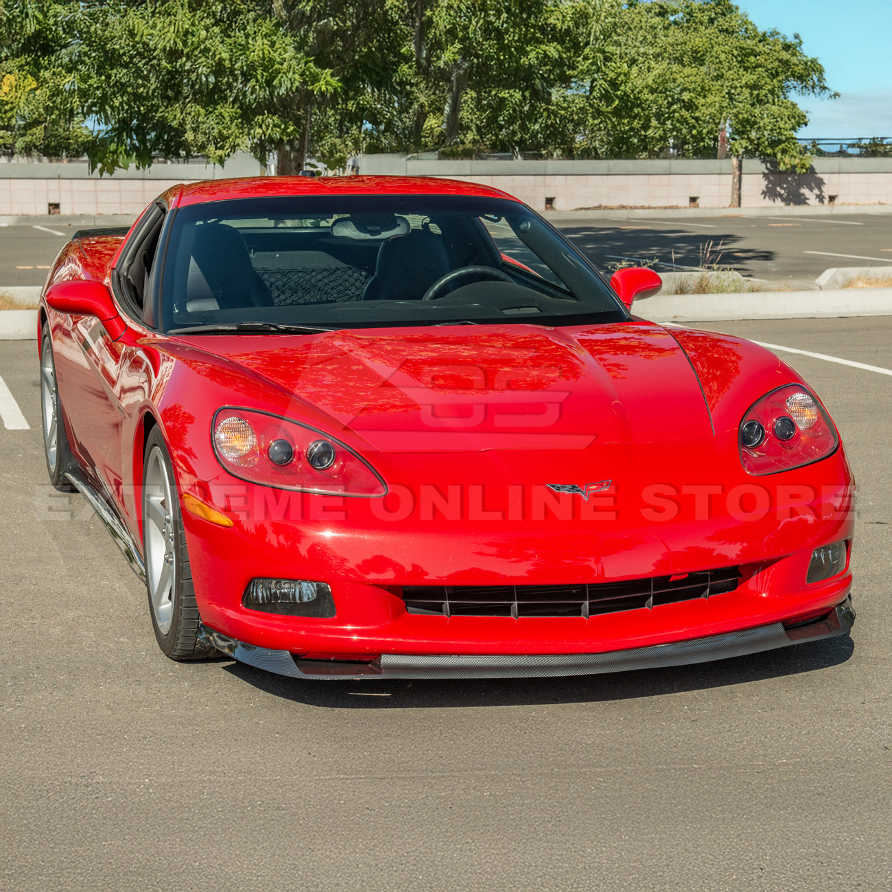 Corvette C6 Base Model ZR1 Conversion Front Splitter Lip