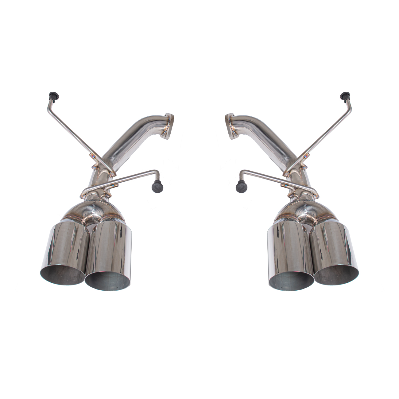 2022-Up Subaru WRX | Axle Back Muffler Delete Single Wall 4" Quad Tips Exhaust