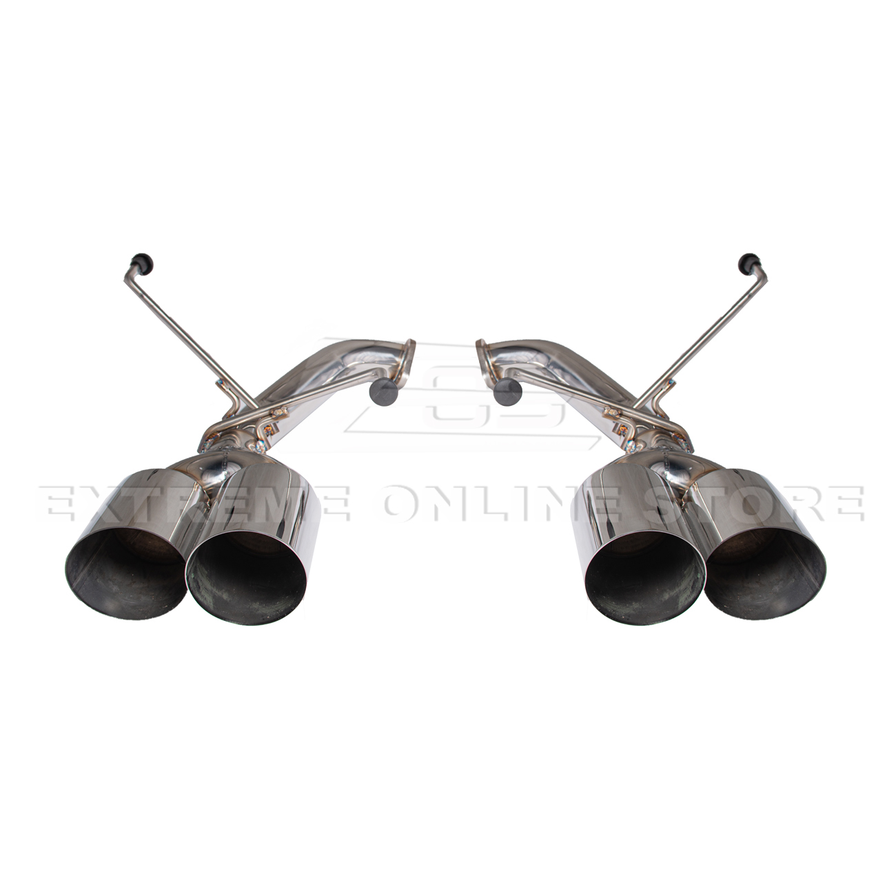 2022-Up Subaru WRX | Axle Back Muffler Delete Single Wall 4" Quad Tips Exhaust
