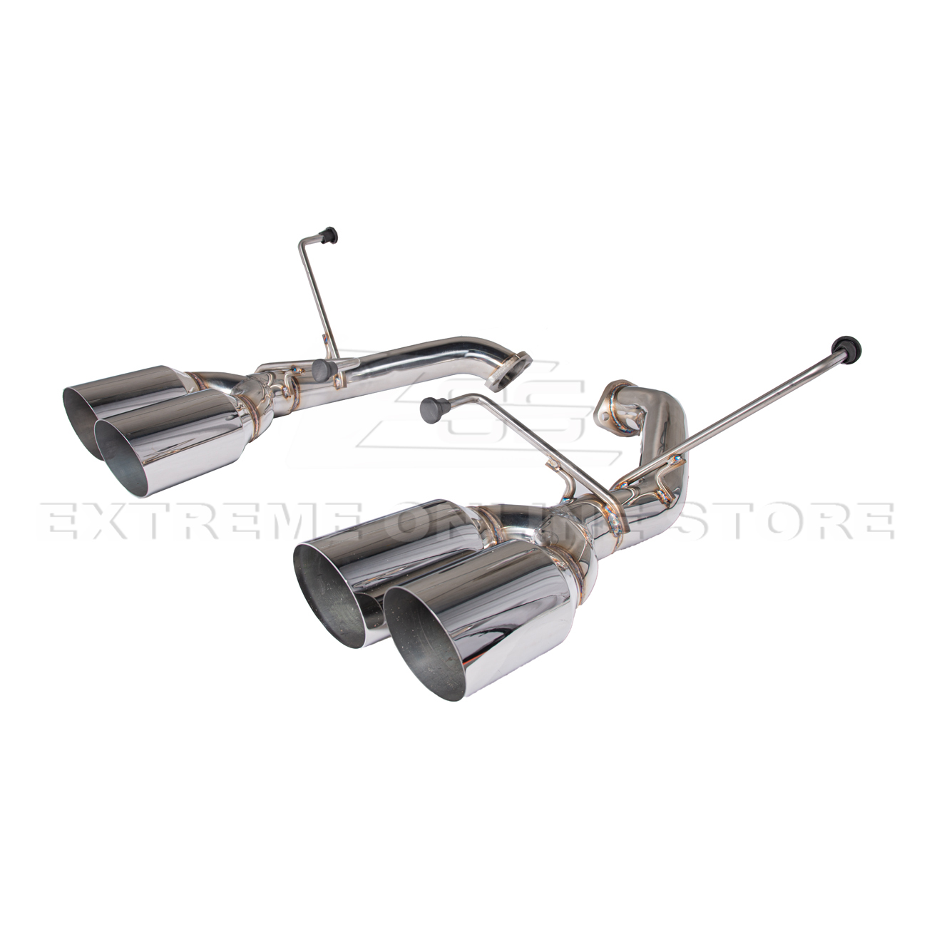 2022-Up Subaru WRX | Axle Back Muffler Delete Single Wall 4" Quad Tips Exhaust