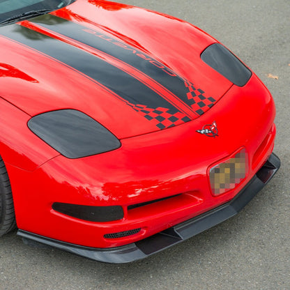 Chevrolet Corvette C5 DRY Carbon Fiber Front Headlight Covers