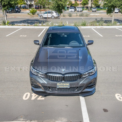 2019-Up BMW G20 M-Sport Front Lip Splitter & Side Skirt Pair