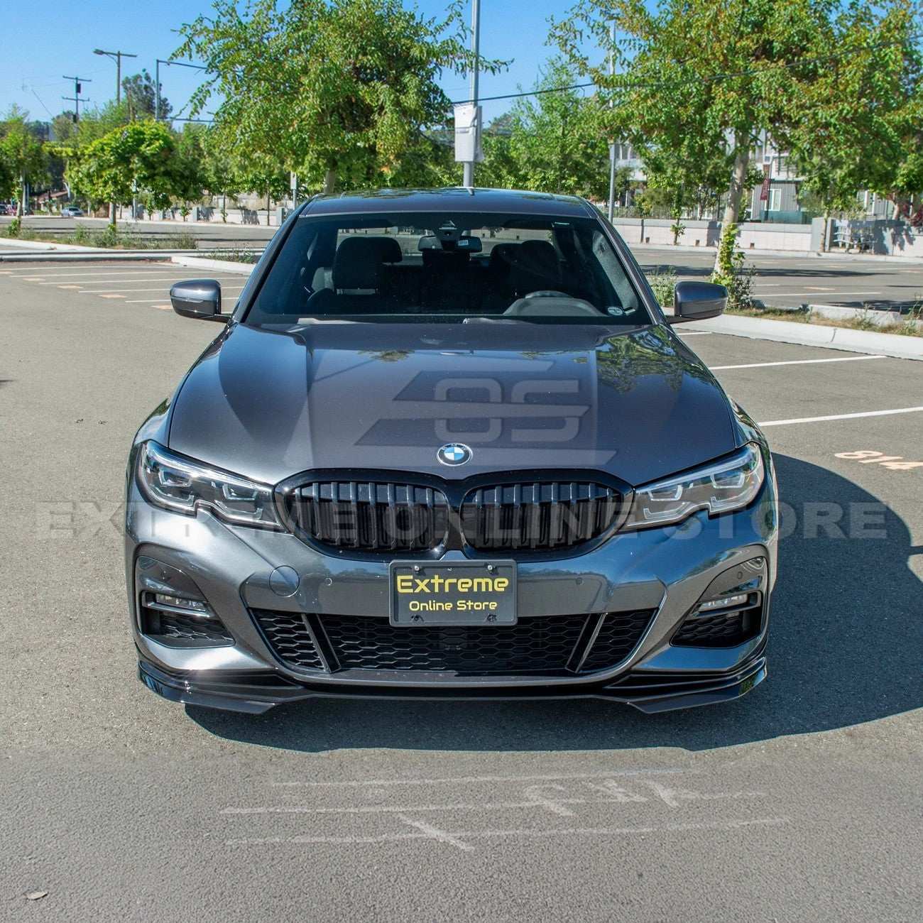 2019-Up BMW G20 M-Sport Front Lip Splitter & Side Skirt Pair