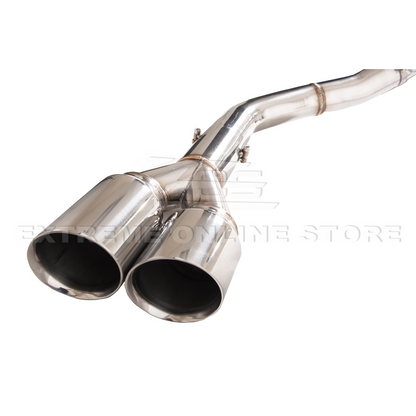 2016-21 Toyota Tundra Slant-Cut Cat-Back Exhaust System