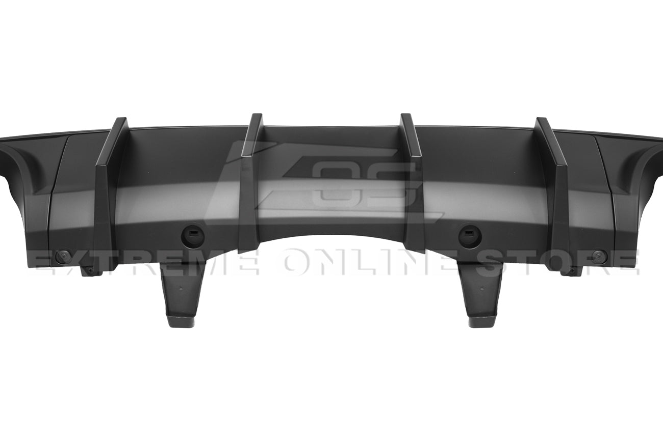 2014-Up Dodge Durango Rear Bumper Dual Tips Diffuser