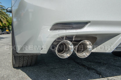 2018-24 Toyota Camry Muffler Delete Axle Back Quad Tips Exhaust