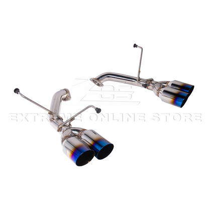 2022-Up Subaru WRX | Axle Back Muffler Delete Single Wall 4" Quad Tips Exhaust