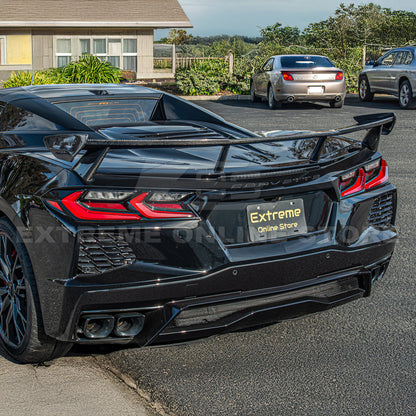 5VM Package Corvette C8 Stingray DRY CARBON FIBER Rear Spoiler