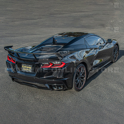 5VM Package Corvette C8 Stingray DRY CARBON FIBER Rear Spoiler