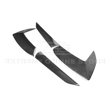 Corvette C8 Stingray DRY CARBON FIBER Door Garnish