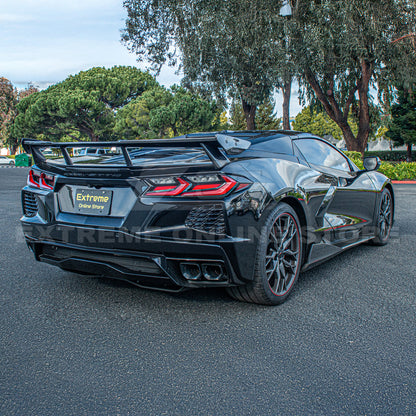 5VM Package Corvette C8 Stingray DRY CARBON FIBER Rear Spoiler