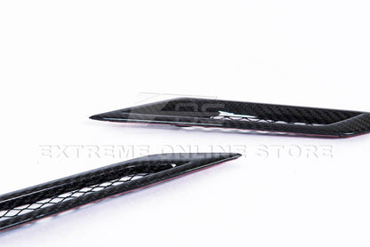 2009-15 Cadillac CTS-V Dry Carbon Fiber Side Bumper Fender Vents