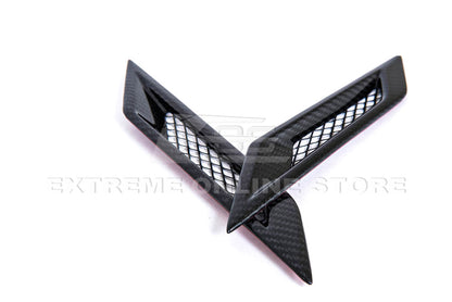 2009-15 Cadillac CTS-V Dry Carbon Fiber Side Bumper Fender Vents