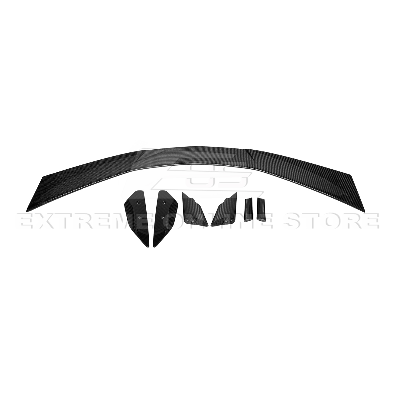 5VM Package Corvette C8 Stingray DRY CARBON FIBER Rear Spoiler