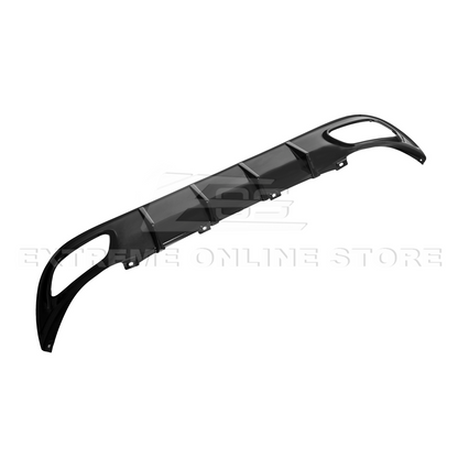 Dodge Charger Base SRT Style Rear Bumper Dual Exhaust Diffuser